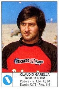 Sticker Claudio Garella - Calciatori 1985-1986 n. 127 - Edis