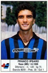 Figurina Franco Ipsaro - Calciatori 1985-1986 - Edis