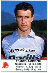 Sticker Franco Tancredi - Calciatori 1985-1986 - Edis
