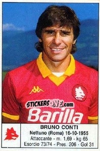 Sticker Bruno Conti - Calciatori 1985-1986 n. 161 - Edis
