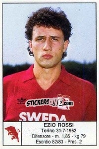 Sticker Ezio Rossi - Calciatori 1985-1986 n. 194 - Edis