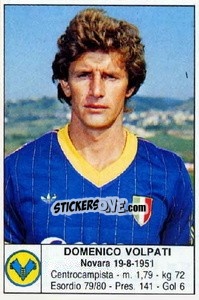 Sticker Domenico Volpati - Calciatori 1985-1986 n. 213 - Edis