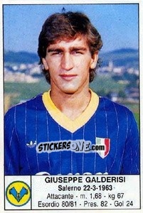 Sticker Giuseppe Galderisi - Calciatori 1985-1986 n. 219 - Edis