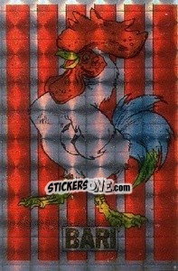 Sticker Mascotte Bari - Calciatori 1985-1986 n. 19A - Edis