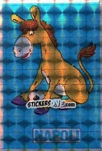 Cromo Mascotte Napoli - Calciatori 1985-1986 n. 26A - Edis