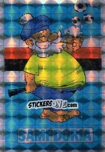 Sticker Mascotte Sampdoria - Calciatori 1985-1986 - Edis