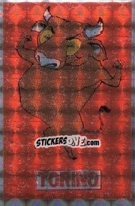 Sticker Mascotte Torino - Calciatori 1985-1986 n. 30A - Edis