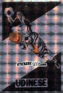 Sticker Mascotte Udinese - Calciatori 1985-1986 - Edis