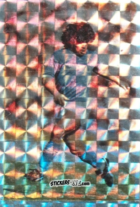 Figurina Maradona - Calciatori 1985-1986 n. 35A - Edis