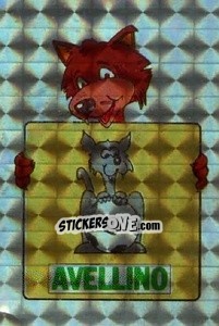 Sticker Scudetto Avellino - Calciatori 1985-1986 n. 2A - Edis