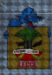 Sticker Scudetto Lecce - Calciatori 1985-1986 n. 8A - Edis