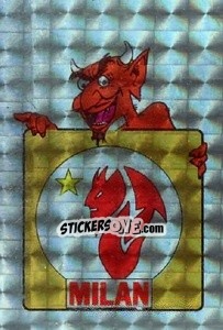 Sticker Scudetto Milan - Calciatori 1985-1986 n. 9A - Edis
