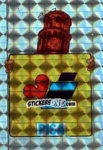 Sticker Scudetto Pisa - Calciatori 1985-1986 n. 11A - Edis