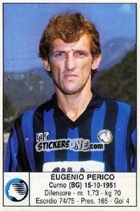 Sticker Eugenio Perico - Calciatori 1985-1986 n. 12 - Edis