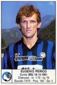 Figurina Eugenio Perico - Calciatori 1985-1986 - Edis