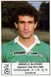 Figurina Angelo Alessio - Calciatori 1985-1986 - Edis