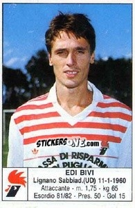 Sticker Edi Bivi - Calciatori 1985-1986 n. 37 - Edis