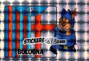 Sticker Scudetto Bologna - Calciatori 1985-1986 - Edis