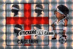 Cromo Scudetto Cagliari - Calciatori 1985-1986 - Edis