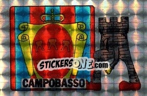 Sticker Scudetto Campobasso - Calciatori 1985-1986 n. 50A - Edis
