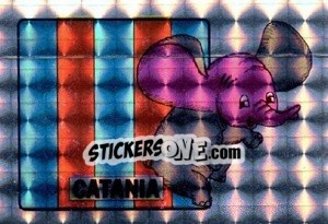 Sticker Scudetto Catania - Calciatori 1985-1986 n. 51A - Edis