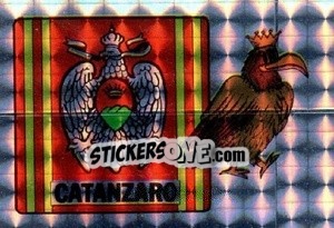 Sticker Scudetto Catanzaro - Calciatori 1985-1986 n. 52A - Edis