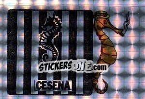 Sticker Scudetto Cesena - Calciatori 1985-1986 n. 53A - Edis