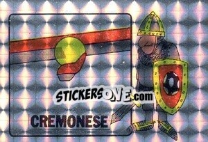 Sticker Scudetto Cremonese - Calciatori 1985-1986 n. 54A - Edis