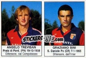 Sticker Angelo Trevisan / Graziano Bini