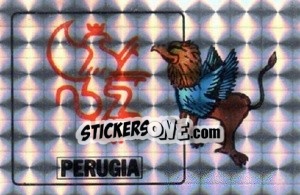 Sticker Scudetto Perugia - Calciatori 1985-1986 n. 60A - Edis