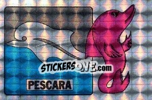 Sticker Scudetto Pescara - Calciatori 1985-1986 n. 61A - Edis