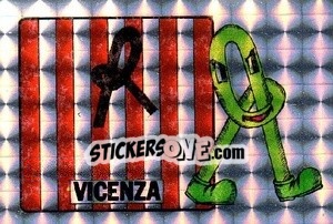 Sticker Scudetto Vicenza - Calciatori 1985-1986 n. 64A - Edis