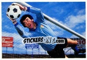 Sticker Dino Zoff - Calciatori 1985-1986 - Edis