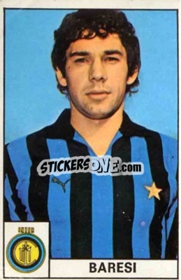 Sticker Baresi - Calciatori e Basket 1977-1978 n. 143 - Edis