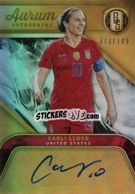 Sticker Carli Lloyd - Gold Standard Soccer 2019-2020 - Panini