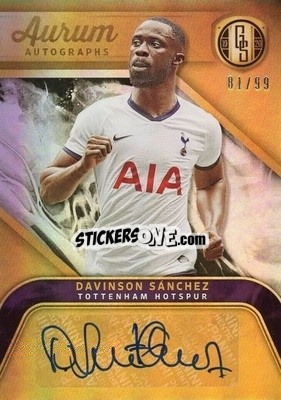 Sticker Davinson Sanchez - Gold Standard Soccer 2019-2020 - Panini