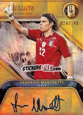 Figurina Federico Marchetti - Gold Standard Soccer 2019-2020 - Panini