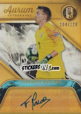 Sticker Fernando Muslera - Gold Standard Soccer 2019-2020 n. AA-FMU - Panini