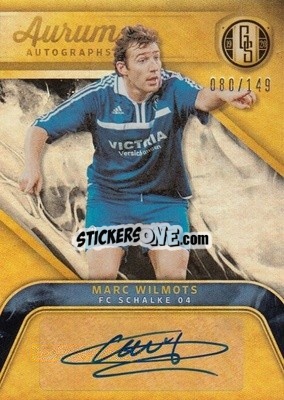 Sticker Marc Wilmots - Gold Standard Soccer 2019-2020 n. AA-MW - Panini