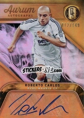 Sticker Roberto Carlos - Gold Standard Soccer 2019-2020 n. AA-RC - Panini