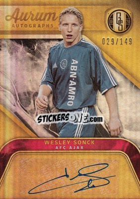 Sticker Wesley Sonck - Gold Standard Soccer 2019-2020 n. AA-WS - Panini