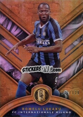Sticker Romelu Lukaku - Gold Standard Soccer 2019-2020 n. 2 - Panini