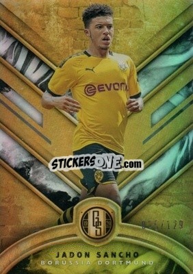 Sticker Jadon Sancho - Gold Standard Soccer 2019-2020 n. 21 - Panini