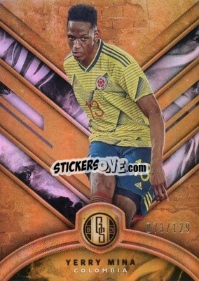 Sticker Yerry Mina - Gold Standard Soccer 2019-2020 n. 31 - Panini