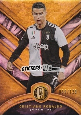 Sticker Cristiano Ronaldo - Gold Standard Soccer 2019-2020 n. 32 - Panini