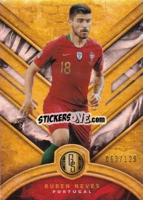 Sticker Ruben Neves - Gold Standard Soccer 2019-2020 n. 34 - Panini