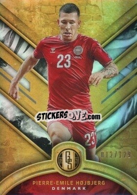 Sticker Pierre-Emile Hojbjerg - Gold Standard Soccer 2019-2020 n. 36 - Panini