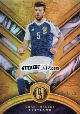 Sticker Grant Hanley - Gold Standard Soccer 2019-2020 n. 46 - Panini