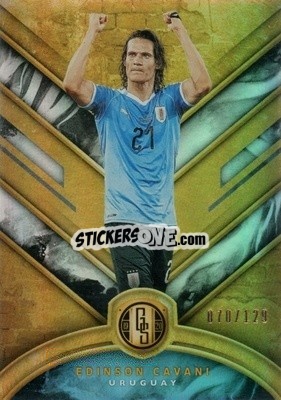 Sticker Edinson Cavani - Gold Standard Soccer 2019-2020 n. 48 - Panini