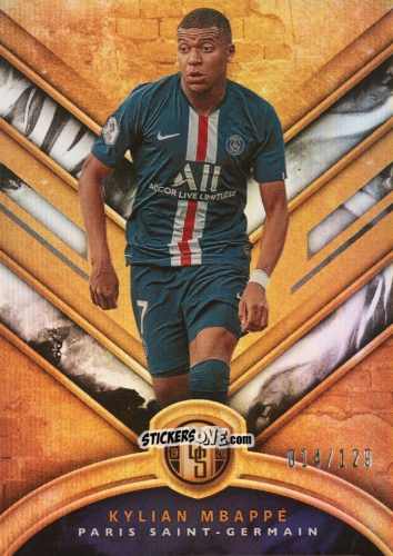 Figurina Kylian Mbappe - Gold Standard Soccer 2019-2020 n. 51 - Panini
